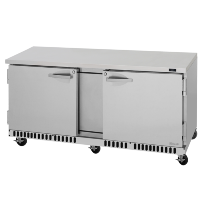 Turbo Air PUR-72-FB-N 72-5/8" PRO Series Undercounter Refrigerator