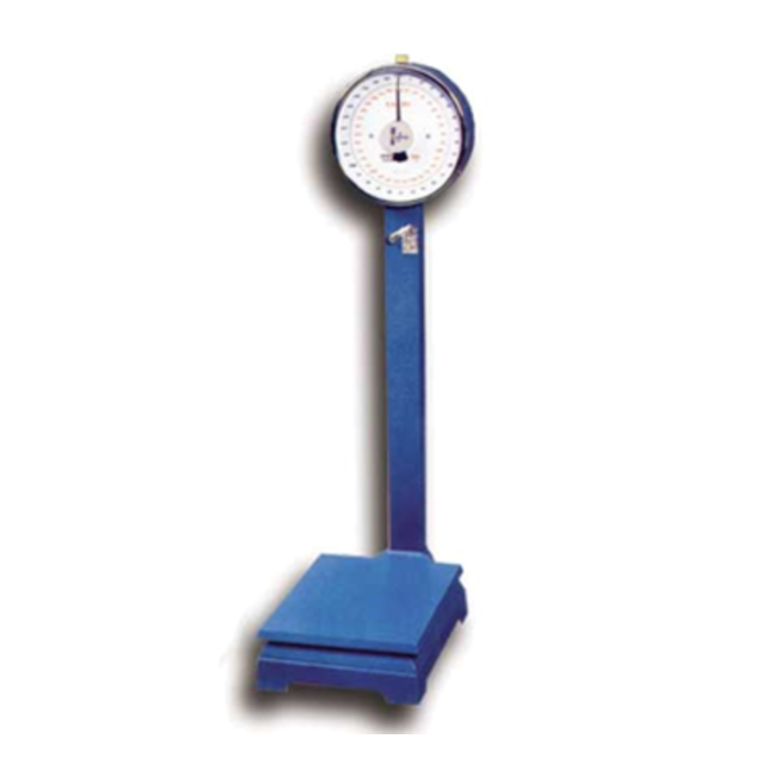Omcan 10843 Dial Platform Receiving Scale 110 lb. Capacity