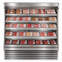 Howard-McCray SC-OM35E-8S-S-LED 99"W Packaged Meats Open Refrigerated Merchandiser