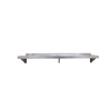 Omcan 48574 Stainless Steel Wall Shelf 48 Inch, Heavy-Duty Wall-Mounted Shelf For Commercial Kitchen Storage.