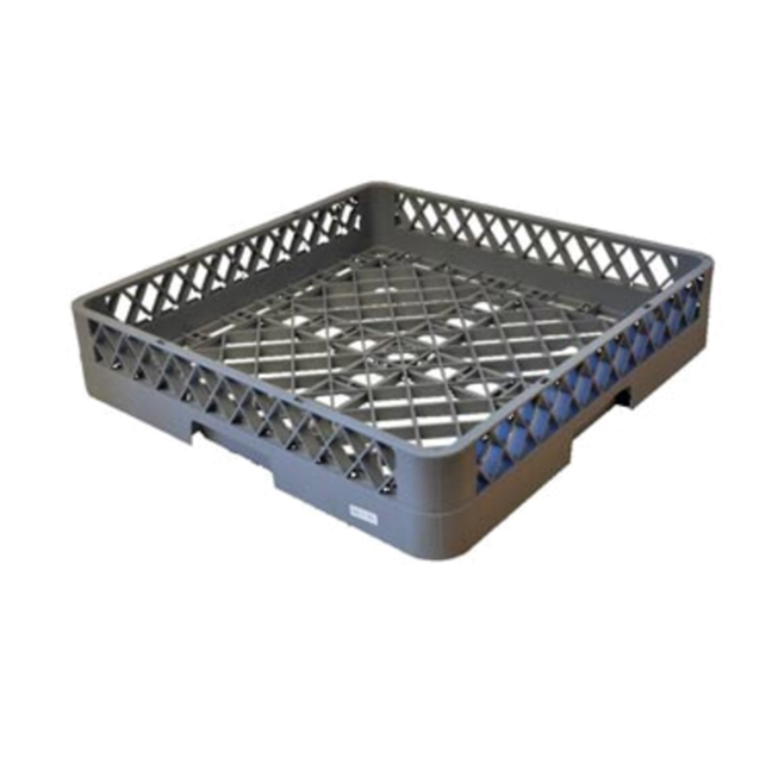 Omcan 37388 19-1/4" x 19-1/4" Open Full Base Dishwasher Rack