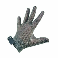 Omcan 44354 Cut Resistant Stainless Steel Mesh Glove, X-Small
