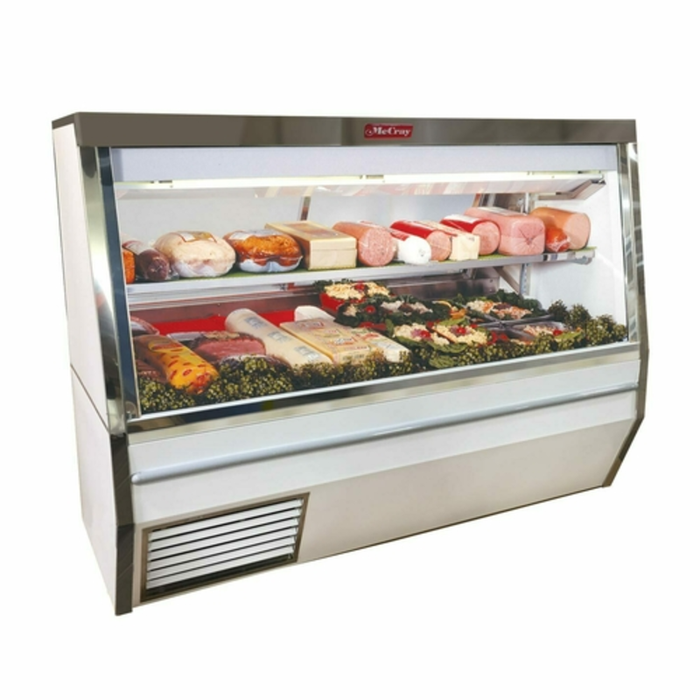 Vitrine réfrigérée double service Howard McCray SC-CDS34N-6-LS-LED, 183 cm de large