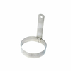 Omcan 80771 4.5-inch Stainless Steel Commercial Grade Perfect Round Egg Ring stainless steel egg ring mold with handle