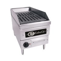 EmberGlo E2412 12" Electric Countertop Charbroiler with Manual Controls