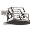 Portable Electric Rotisserie Grill With Capacity For 18 Chickens, Ideal For Professional Cooking and Large Gatherings