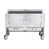 Aztec ST-54 54" Wood Burning Floor Model Commercial Charbroiler for Professional Kitchens