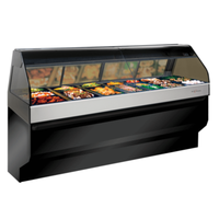 Alto-Shaam ED3SYS-96 96" Floor Model Heated Deli Display Case With Premium Food Display Under LED Lighting