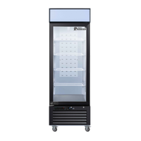 EFI Versa Premier C1-27GDVCP-L 27 Inch Glass Door Merchandiser Refrigerator With LED Lighting And Spacious Interior