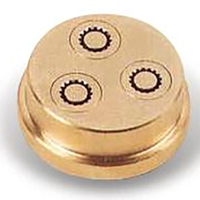 Omcan 20079 #99 Maccheroni Rigati Pasta Die 8mm Brass