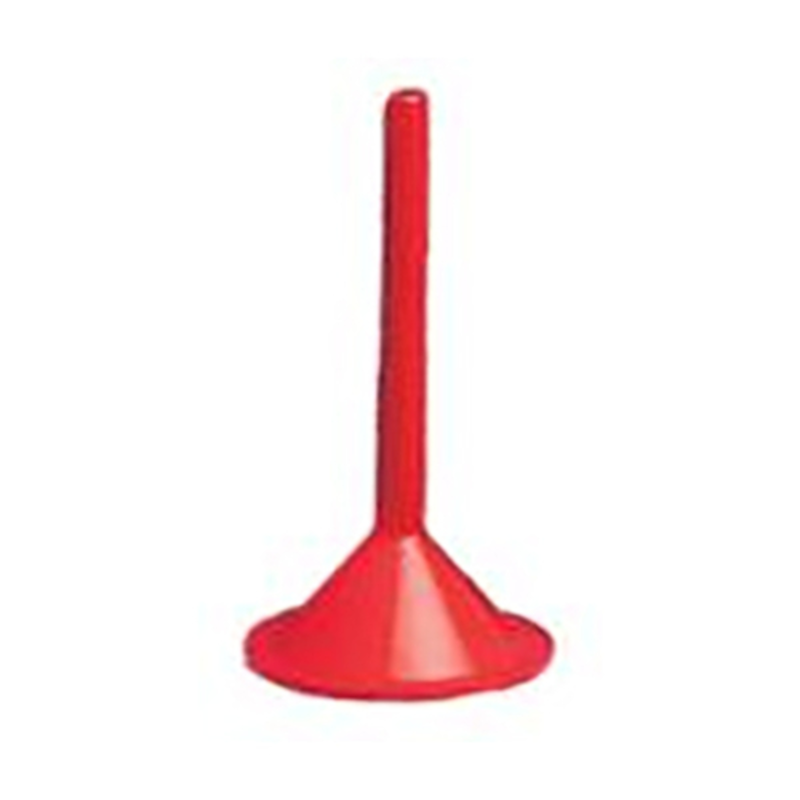 10mm Sausage Stuffer Tube For #8 Meat Grinder - Omcan Red Plastic Grinder Spout Accessory