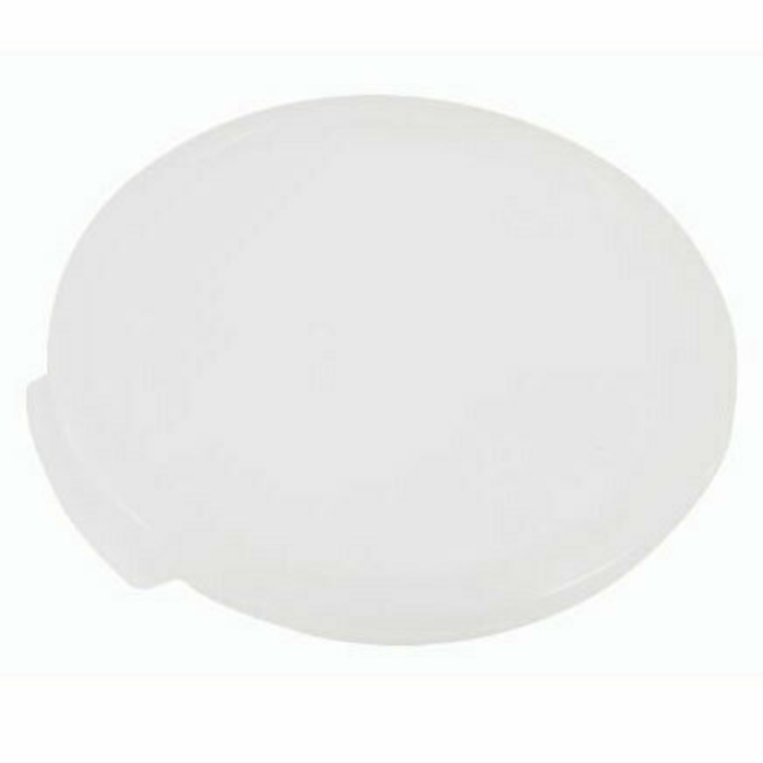 Omcan 80209 Round White Polypropylene Lid for 1 Quart Container