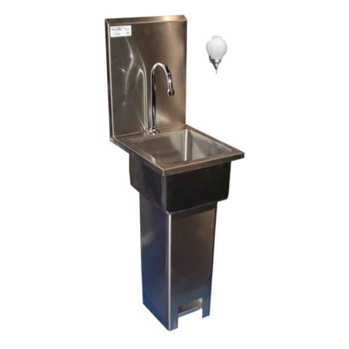 Winholt WHPS1110-WM 12"W x 11"D Pedestal Hand Sink