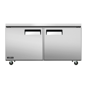 OMCAN 58017 Juneau 60" Two-Section Undercounter Reach-In Freezer