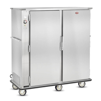 FWE A-180-2-XL 180 Plate Capacity Heated Banquet Transport Cabinet