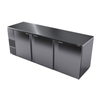 Fagor Back Bar Cooler With Three Solid Doors And Durable Stainless Steel Design
