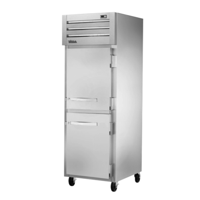 True STG1F-2HS-HC 27.5 Inch Reach-In Solid Half Door Freezer