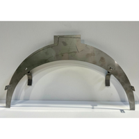 Omcan 48466 Mouth Reduction for Valoriani “Igloo” and “OT” Ovens stainless steel oven mouth reduction arch accessory