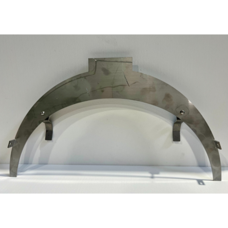 Omcan 48466 Mouth Reduction for Valoriani “Igloo” and “OT” Ovens stainless steel oven mouth reduction arch accessory