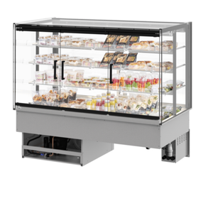 Fri-Jado MCC 60-4 C SS FD PT 60"W Drop-In Refrigerated Merchandiser