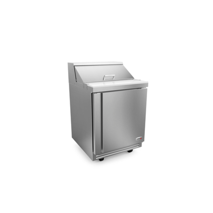 Fagor FST-27-8-N 27-3/4"W Refrigerated Sandwich Prep Table With Stainless Steel Finish