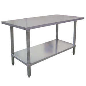 Omcan 17587 Elite Series Work Table 60" x 30" Stainless Steel