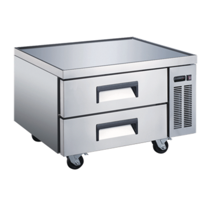 OMCAN 50070 36-Inch Two-Drawer Refrigerated Chef Base Designed For Efficient Commercial Use