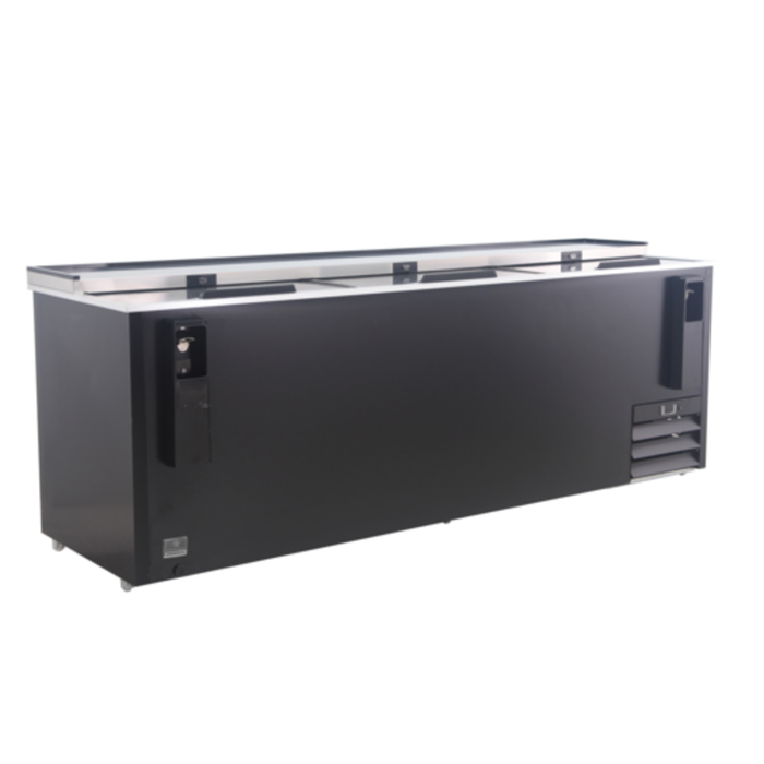 Kelvinator KCHBC95 95"W Slide Top Bottle Cooler 29.1 cu.ft.