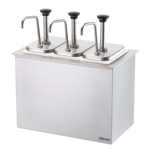 Server 83860 Drop-In Topping Dispenser 10.5 Qt Cold Station
