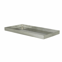 Cookshack PA017 Stainless Steel Pig Pan for FEC300/500/750 Smokers