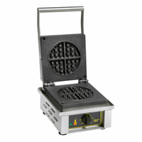 Equipex GES75 Single Round Electric Waffle Baker 1 Waffle Capacity
