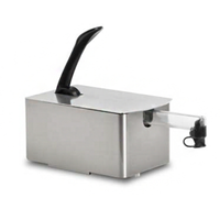 Nemco 10967 12" x 14" Double Drop-In Pump-Style Condiment Dispenser