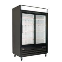Kelvinator KCHSGM48R 54"W 48 cu. ft. Two-Section Merchandiser Refrigerator