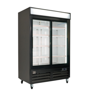 Kelvinator KCHSGM48R 54"W 48 cu. ft. Two-Section Merchandiser Refrigerator