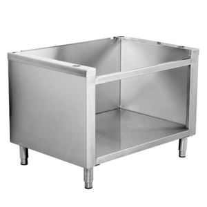 Omcan 43838 24" Stainless Steel Cabinet Base for Countertop Ranges