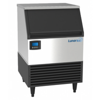 Lunar Ice LUIM-260 24"W Cube-Style Ice Machine with Bin 270 lbs