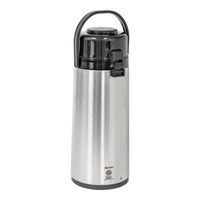 Admiral Craft APE22 2.2L Stainless Steel Brew-Thru Airpot with Handle