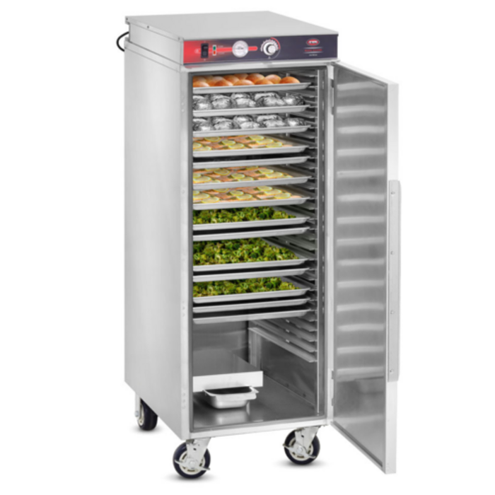 FWE ETC-1826-28HD 22.5" Mobile Heated Cabinet 14 Pan Capacity