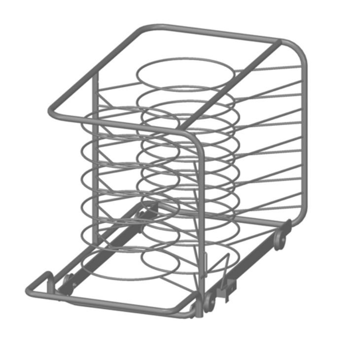 Lainox BPP061-RPR Removable Plate Racks for BPP061 Combi Ovens