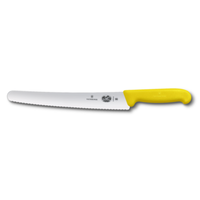 Victorinox 5.2938.26B 10-1/4" Baker's Bread & Cake Knife Yellow
