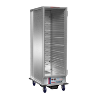 Winholt NHPL-1836C-DGT 21" Mobile Heated Holding Proofing Cabinet 35 Pans