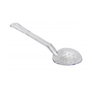Cuillère de service traiteur perforée en acier inoxydable Omcan 85092 de 33 cm