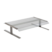 Stationary Sneeze Guard With Food Canopy On Display, Providing Protection For Food In A Commercial Setting.