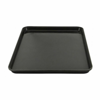Omcan 43566 26" x 18" Black Fiberglass Market Display Tray