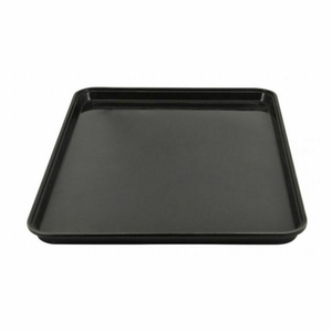 Omcan 43566 26" x 18" Black Fiberglass Market Display Tray