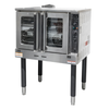 Full Size Gas Convection Oven With Double Doors And Multiple Racks For Efficient Baking And Roasting In Commercial Kitchens