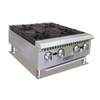 Black Diamond BDCTH-24 24 Inch Countertop Gas Hotplate With Four Burners For Professional Kitchens