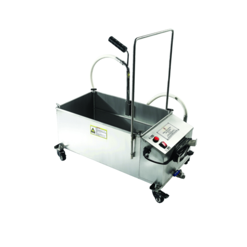 Black Diamond BDOF-110 Fryer Oil Filter Machine Designed For High-Volume Filtration In Commercial Kitchens.