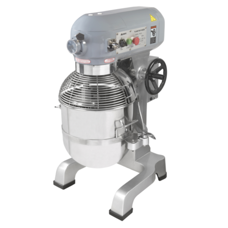 Black Diamond BDPM-30 30 Qt Planetary Floor Mixer 2.4 HP with stainless steel bowl and sturdy floor model design