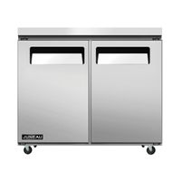 OMCAN 58012 Juneau 36"W Two-Section Reach-In Undercounter Refrigerator